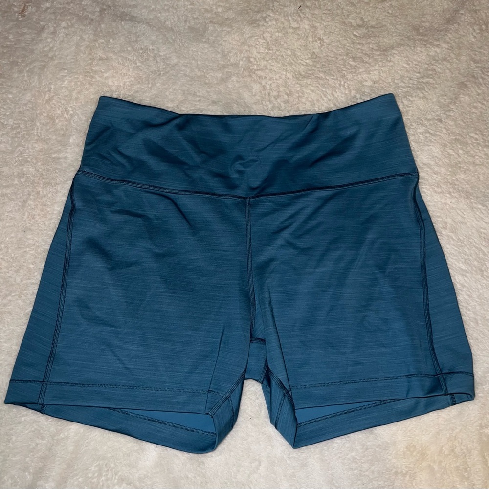 Athleta Ultimate 5” Short Women’s Plus Stretch Activewear Shorts Blue 2X